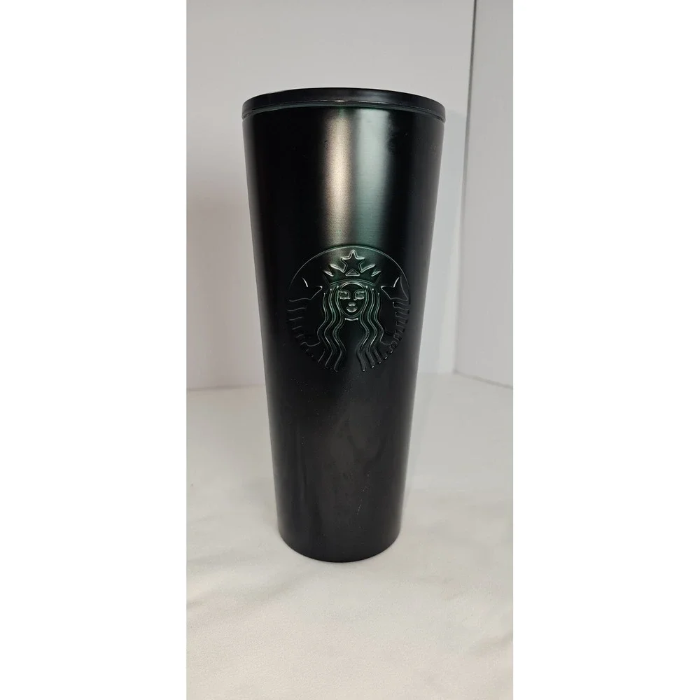 Starbucks Green‎ and Black Gradient 2020 Matte Cup Tumbler Venti Limited 24 oz